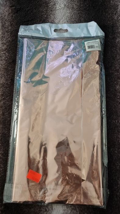 Obrus foliowy 18 osiemnastka różowe złoto