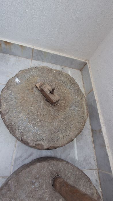 Mó de pedra antiga