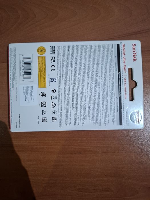 SanDisk Pen memória USB 3.0 flash drive  [256 GB]  NOVO - ENVIO GRÁTIS