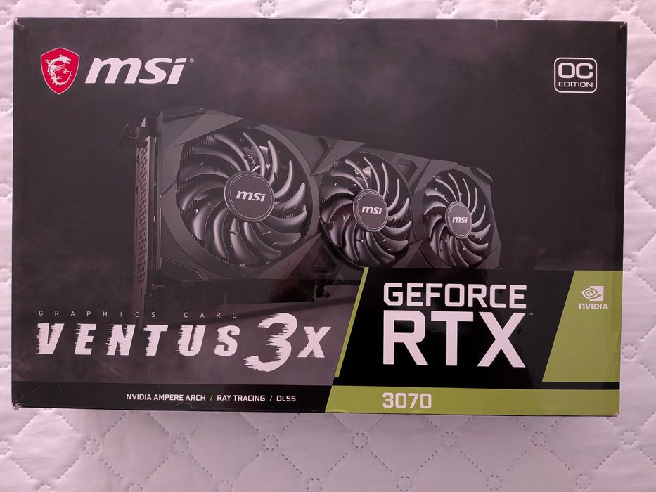 Placa Gráfica MSI RTX 3070 Ventus 3X