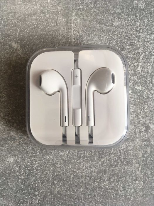 Nowe ORYGINALNE słuchawki Apple EarPods. Białe, złącze jack 3,5 mm