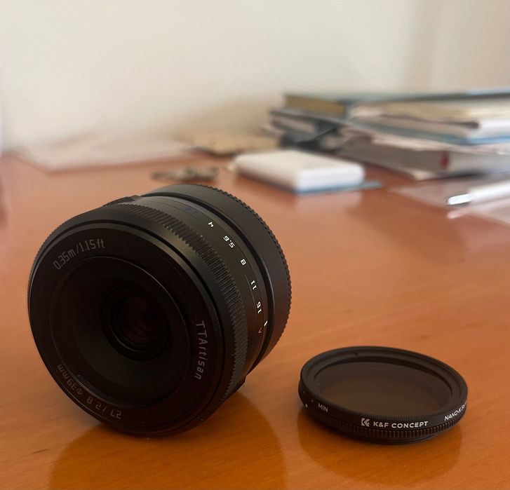 Lente Lens TtArtisan 27mm f2.8 Sony e mount