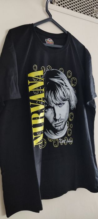 T-shirt da banda Nirvana