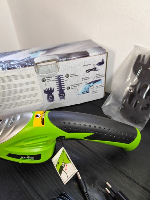 Corta relvas e corta sebes bateria novo