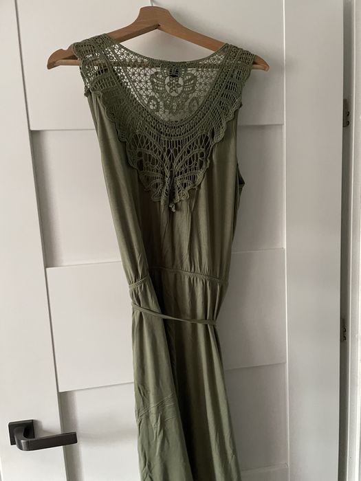 Zielona nowa sukienka lidl Esmara rozmiar M