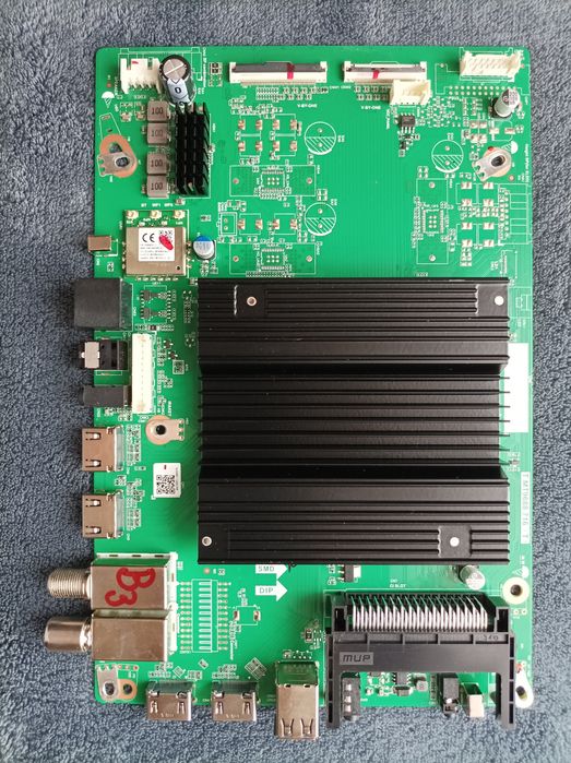 Плата main, блок питания, t con, Sharp4T C55FQ5EM2AG, TCL, Haier