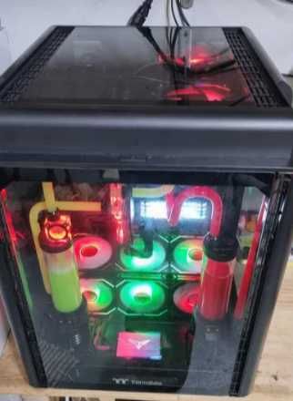 custom pc builder Dual Loop| RTX 3090 24GB VRAM + 64 ou 128GB RAM DDR4 deixe qualquer pessoa  a olhar para o teu flash