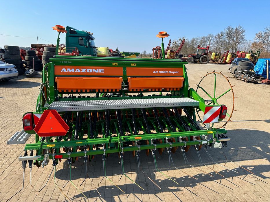 Agregat Zestaw uprawowo siewny Amazone AD3000 SUPER 3m 2017r JAK NOWY
