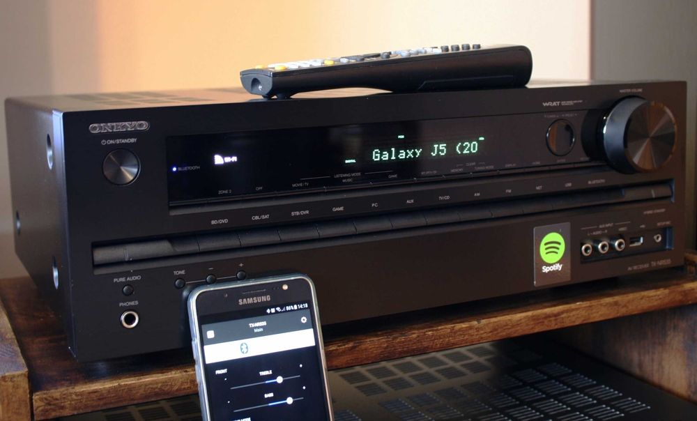 Amplituner Onkyo Tx Nr 535 BLUETOOTH radio internetowe USB wzmacniacz 130 watt
