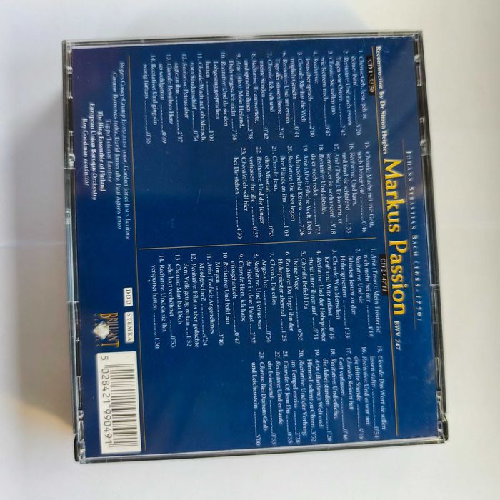 Bach - Marcus Passion - 2 CD