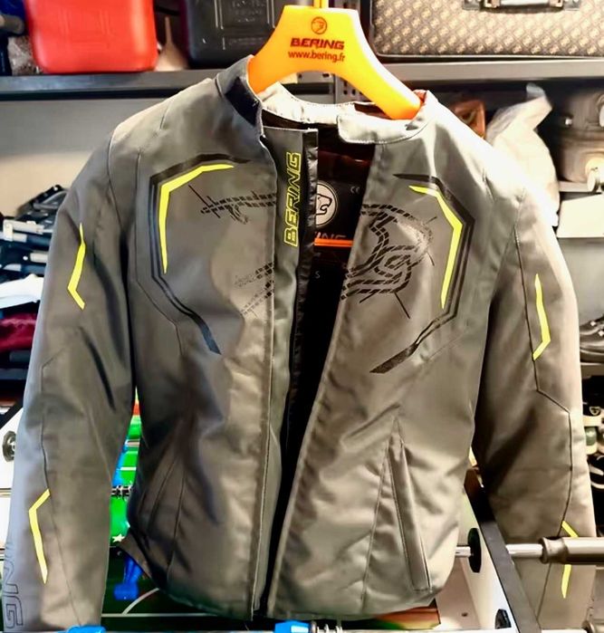 Casaco mota NOVO Bering Impermeável.4 Estações.Forro removível. M-L-XL