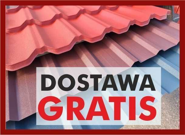 Blachodachówka z posypką Blacha Trapezowa T18 DOSTAWA GRATIS na wymiar