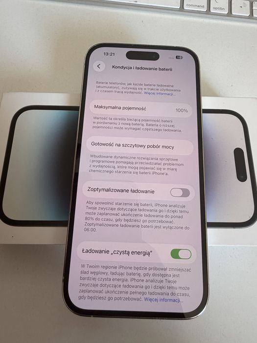 Bateria 100% iPhone 14 Pro 256gb Silver