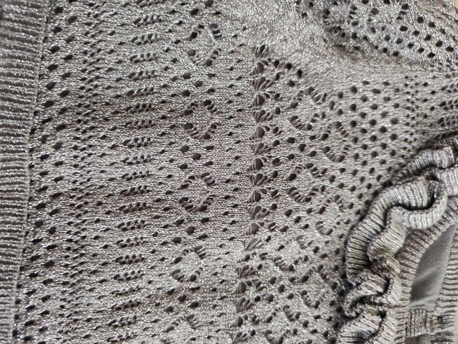 Sukienka next ze srebrną nitką 98