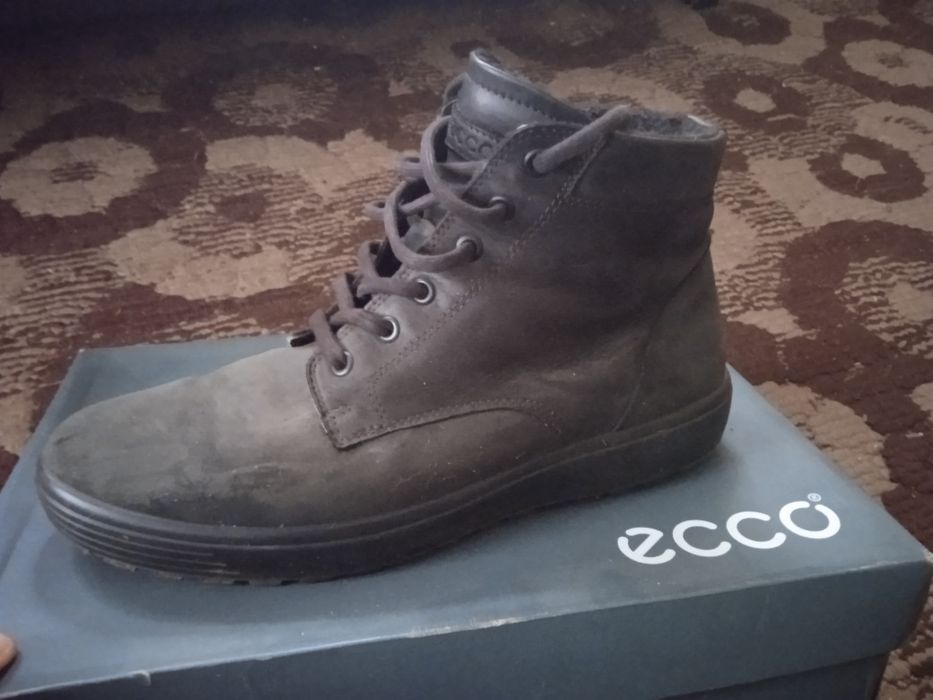 Мужские зимние ботинки. ECCO. (Оригинал.)