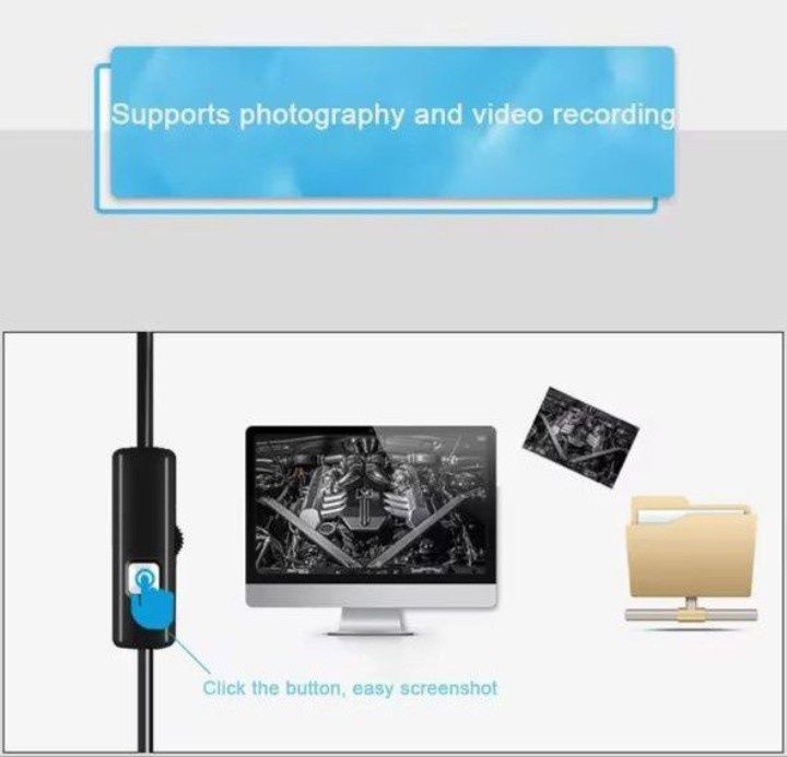 Новый Эндоскоп мини камера