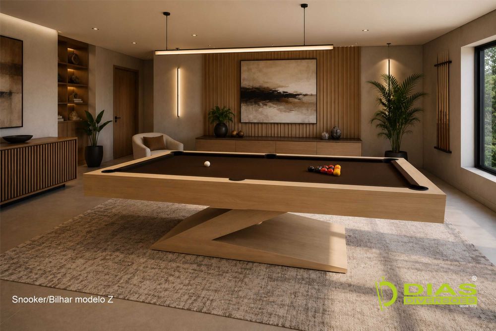 Bilhar / Snooker "Z" - NOVOS - da Fábrica para sua casa