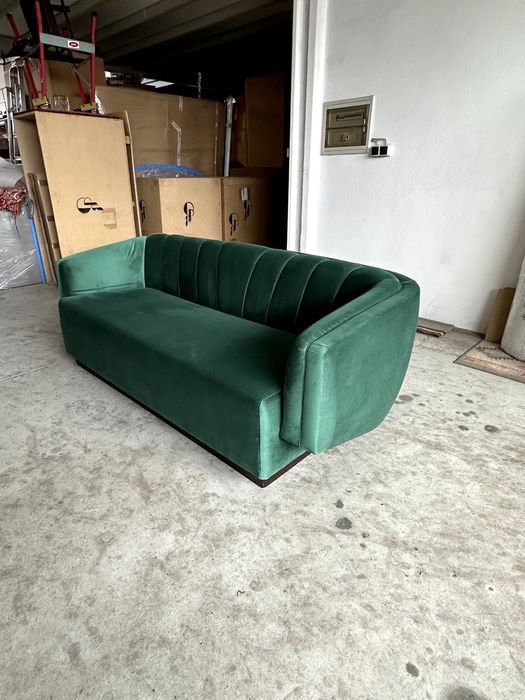 Sofa Veludo verde