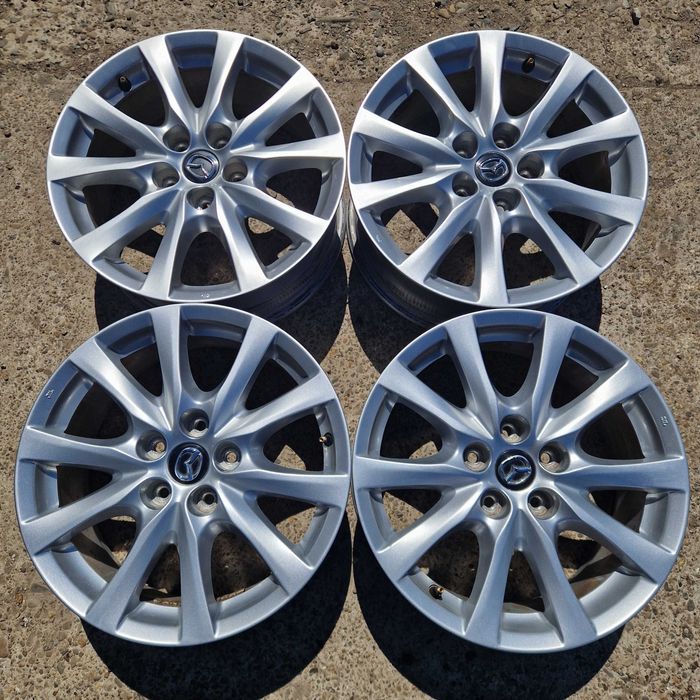 Диски титанові, литі R17 5x114,3 Mazda (Мазда) 4шт.