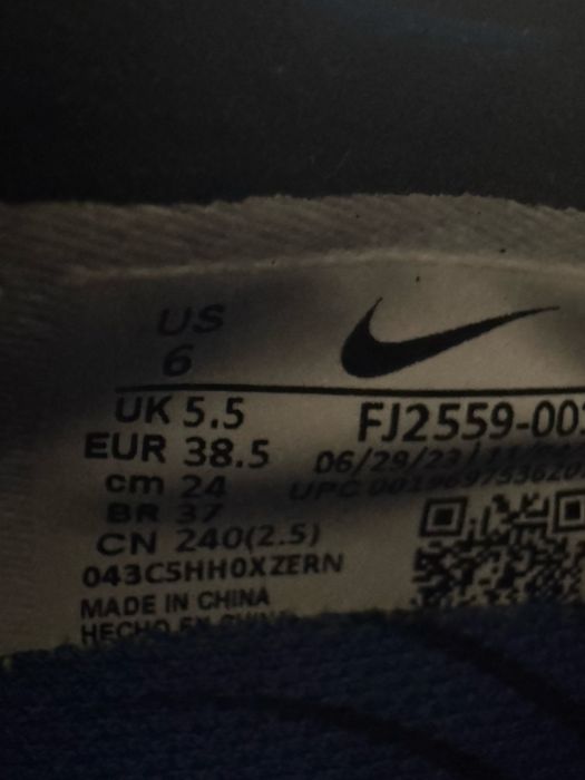 Buty NIKE phantom GX 2 elite FG 38.5  - czarne