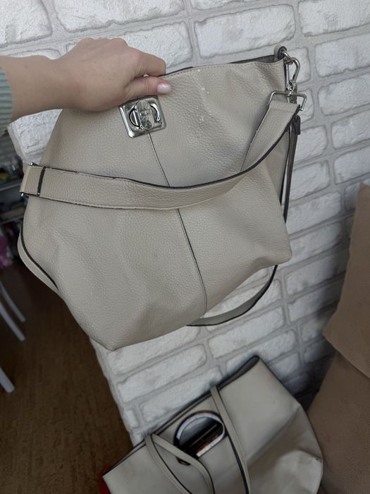 Сумка  - шопер, світла