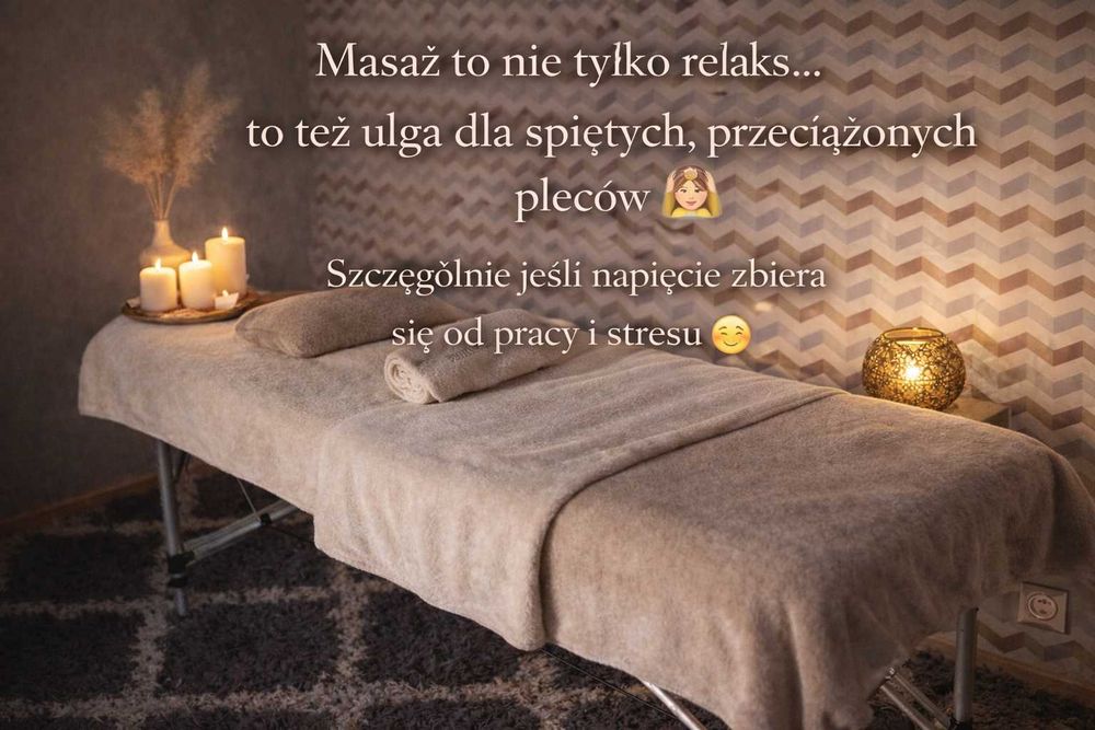 Masaż pleców Białystok – ulga na napięcie i ból karku