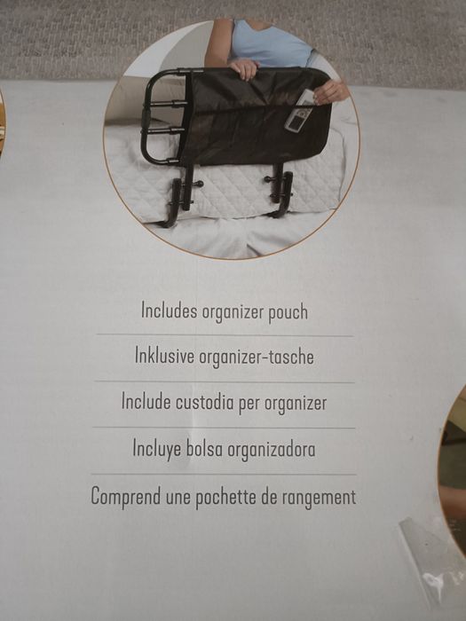 Protecção guarda lateral de cama