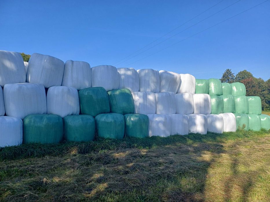 Siano owinięte folią