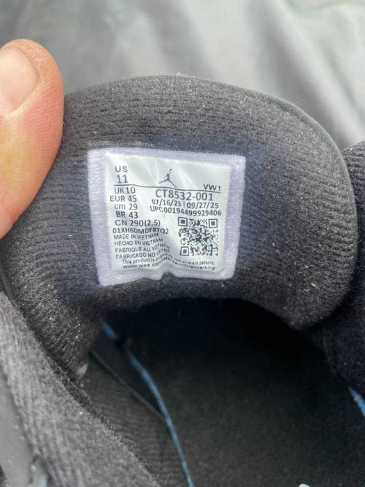 Чоловічі кросівки Nike Air Jordan Retro 3 «Black Cat» 1543. Розміри 40-45