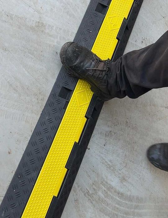 Rampa Proteção Cabos 2 canais