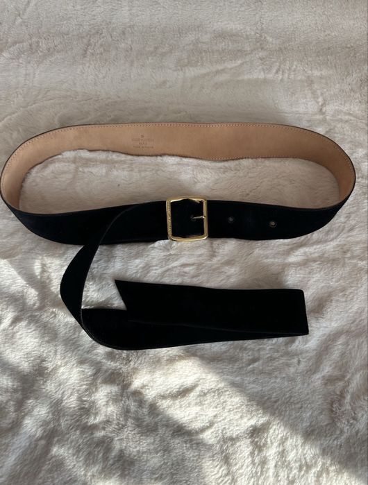 Пояс Louis Vuitton оригінал, оксамит
