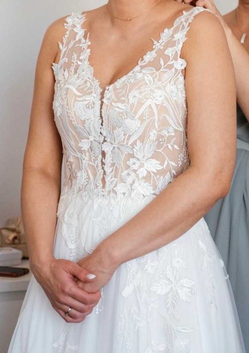 Suknia ślubna perła ivory