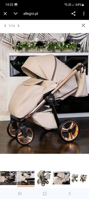 Wózek unikatowy adbor Loreto 3w1