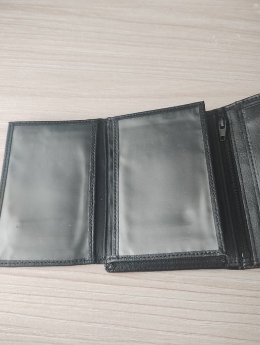Portfel męski  czarny
