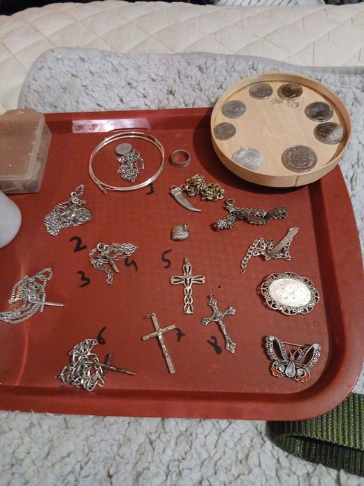 Fios prata e outros artigos