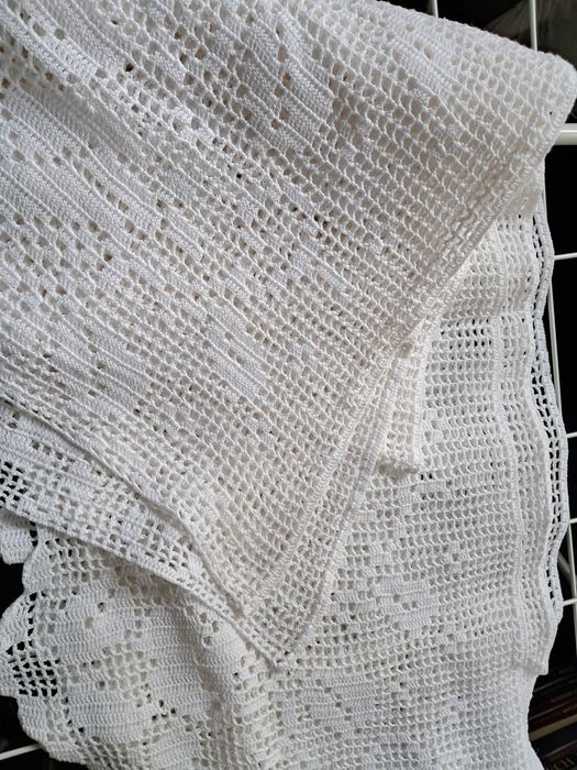 Bawełniana firanka zazdrostka 4 metry