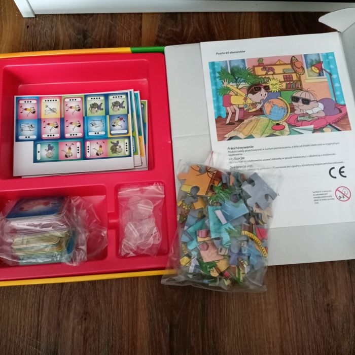 Puzzle domino memory 3w1 Bolek i Lolek