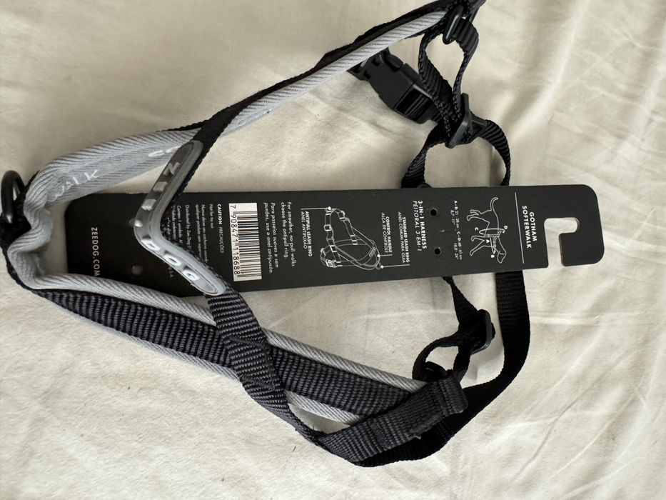 Peitoral anti puxão Zeedog NOVO