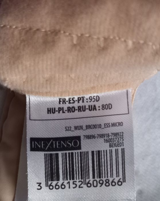 Inextenso biustonosz 80D