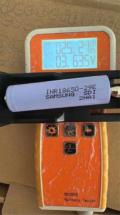 Ogniwa 18650 litowo jonowe 2900mah Samsung 29e