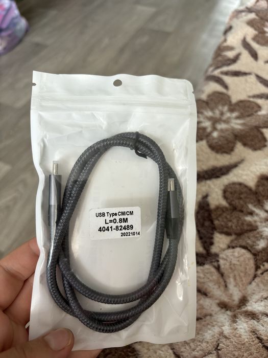 USB Type-C кабель (0.8 м) – Надійний та зносостійкий!