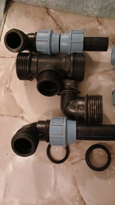 Труба питна вода,фітінги.