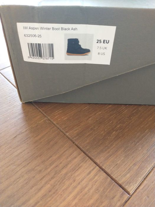 Buty zimowe dziecięce wodoodporne, wełna merynosa