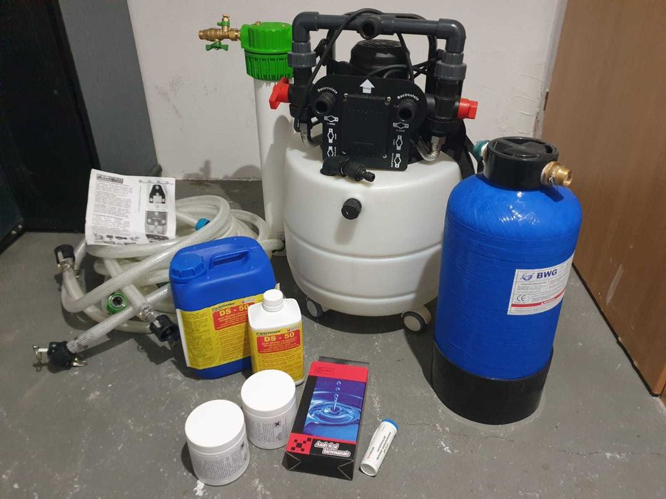 FERPRO pompa do płukania Centralnego ogrzewania