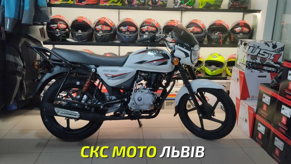 Мотоцикл Bajaj Boxer BM150 Офіційний Дилер! Гарантія! Кредит! Внаявності 2026 рік