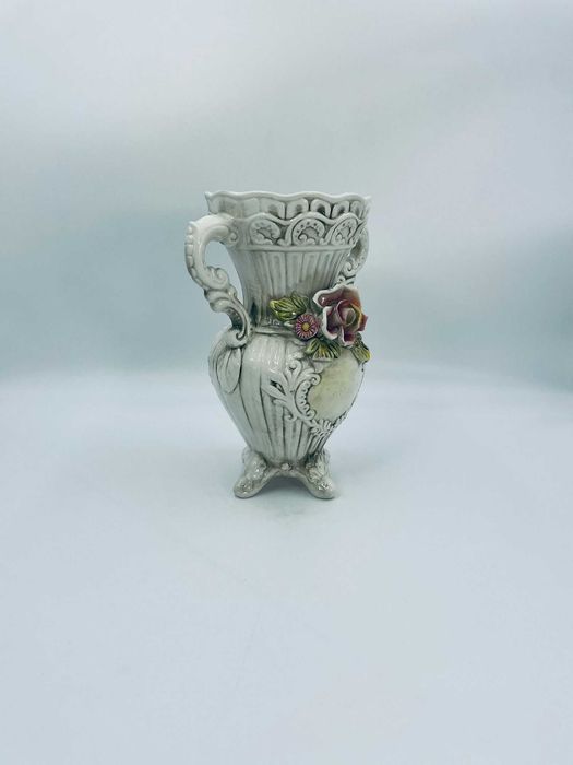 Wazon ceramiczny dekoracyjny Capodimonte Włochy