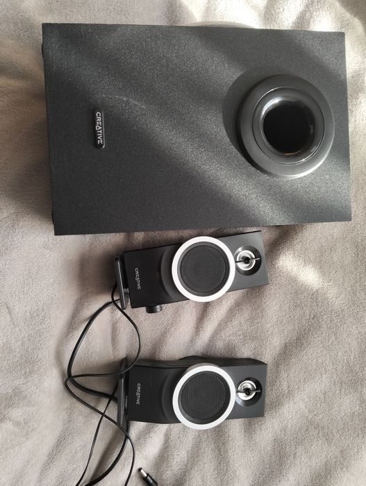 Głośniki Creative Inspire T3100 z basem. Głośniki komputerowe creative T300