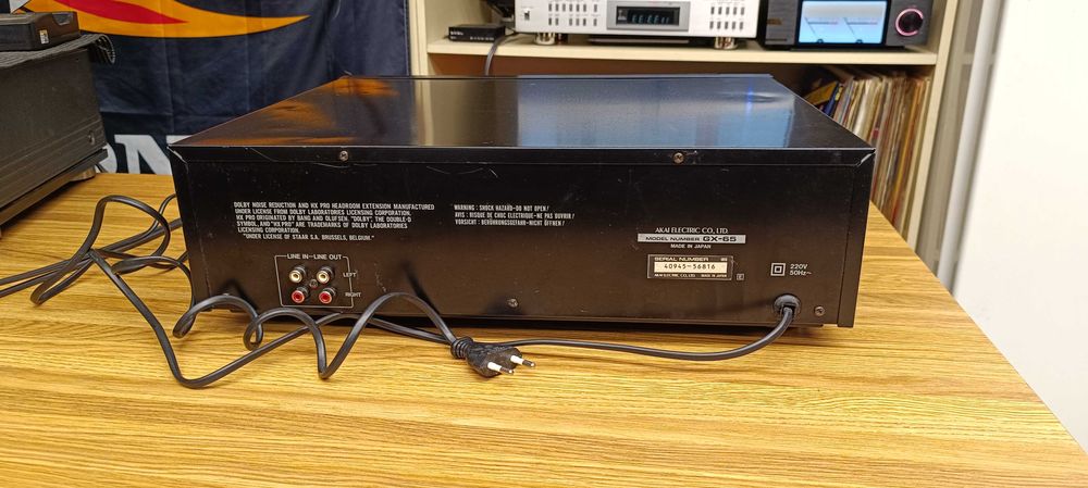 Кассетна дека Akai GX-65 3-head (відео роботи ! )-стан !!