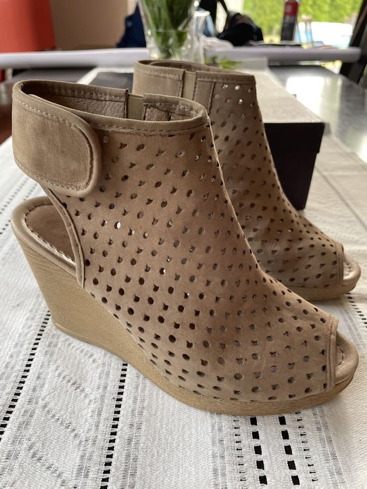 Buty Ryłko r37 skóra zamszowa naturalna