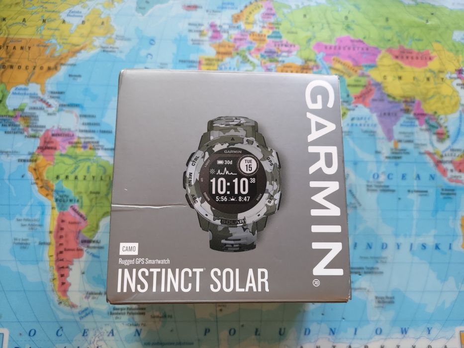 Zegarek Garmin Instinct Solar Camo